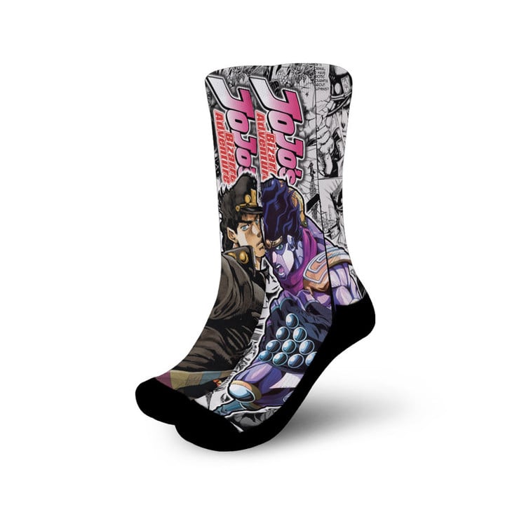 Jotaro Kujo Socks Jojo's Bizarre Adventure Custom Anime Socks