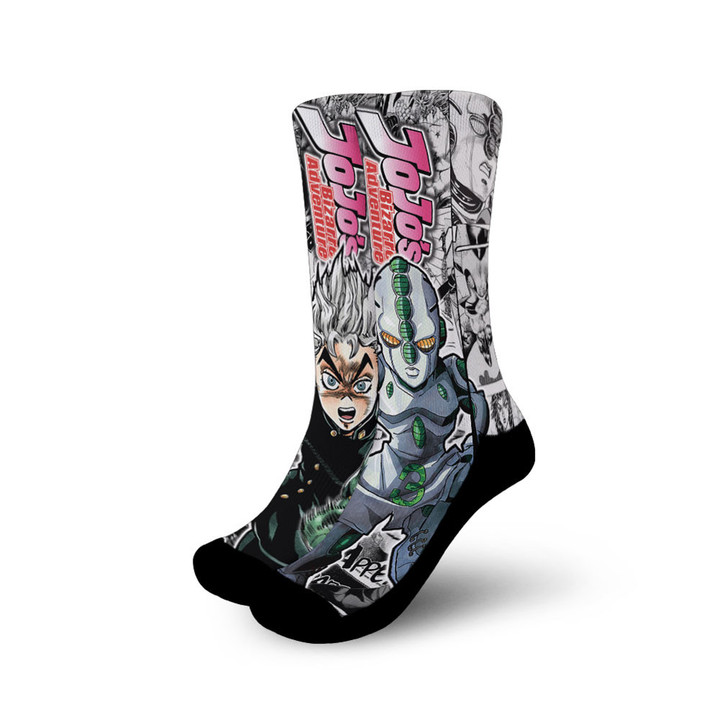 Koichi Hirose Socks Jojo's Bizarre Adventure Custom Anime Socks