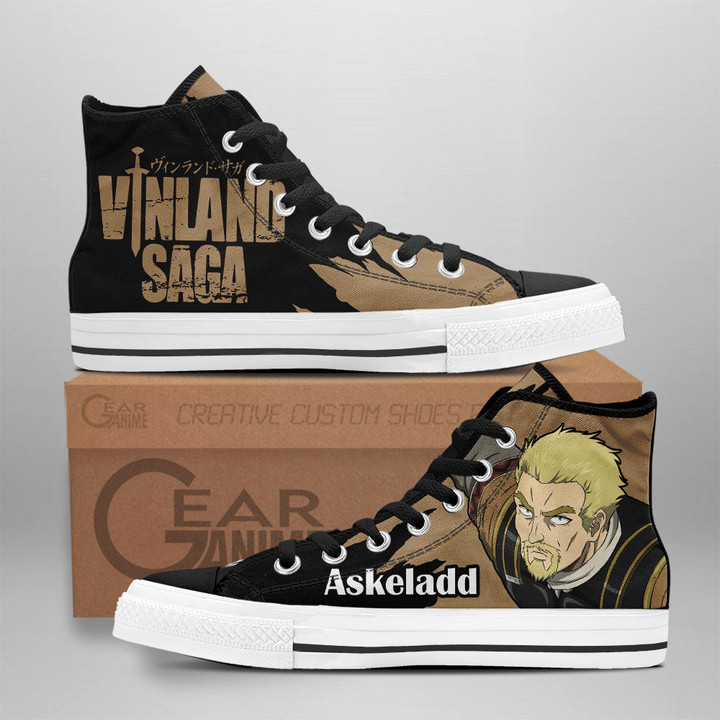 Askeladd High Top Shoes Vinland Saga Custom Anime Sneakers