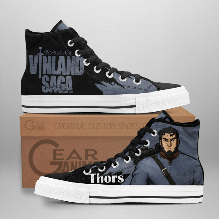 Thors High Top Shoes Vinland Saga Custom Anime Sneakers