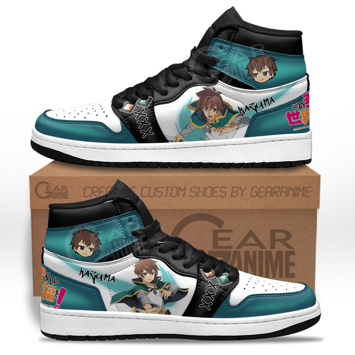 Kazuma Satou Sneakers KonoSuba Custom Anime Shoes for OtakuGear Anime