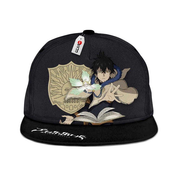 Yuno Grinberryall Snapback Hat Custom Black Clover Anime Hat