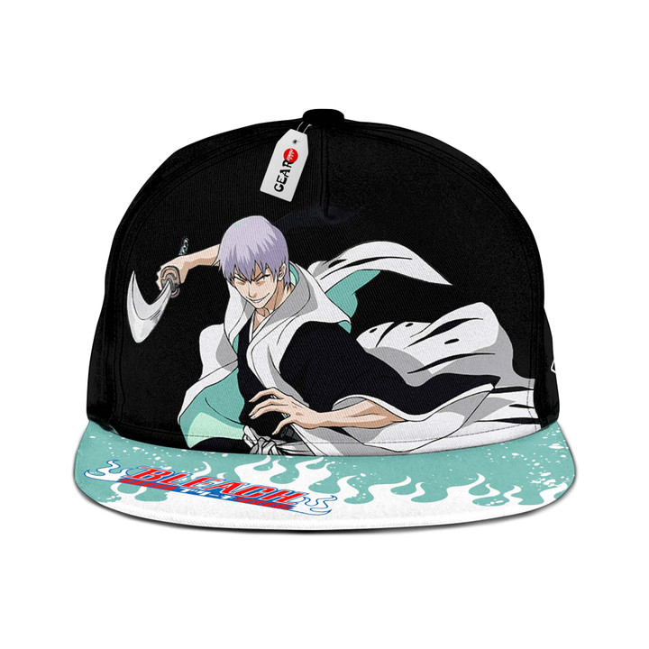 Gin Ichimaru Snapback Hat Custom BL Anime Hat