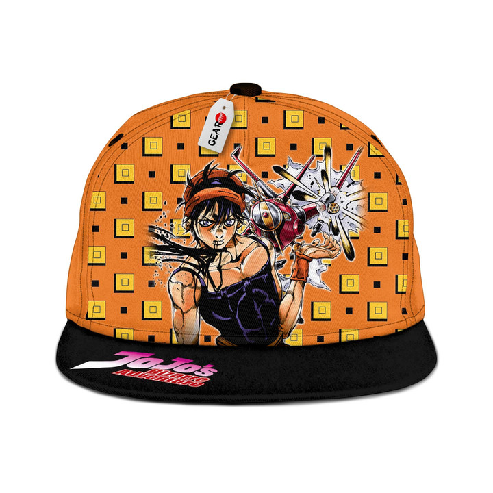 Narancia Ghirga Snapback Hat Custom JJBA Anime Hat