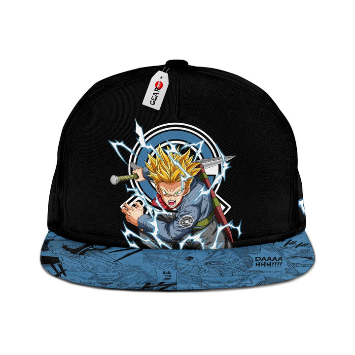 Future Trunks Cap Hat Custom Anime Dragon Ball Snapback