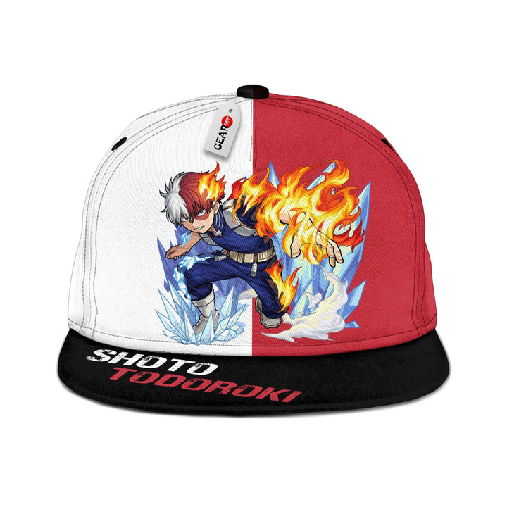 Shoto Todoroki Hat Cap My Hero Academia Anime Snapback Hat