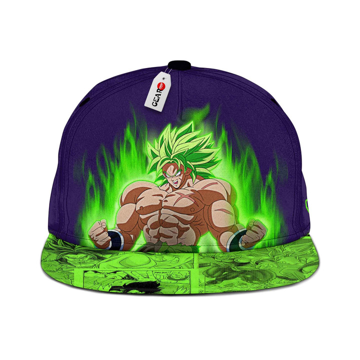 Super Broly Cap Hat Custom Anime Dragon Ball Snapback