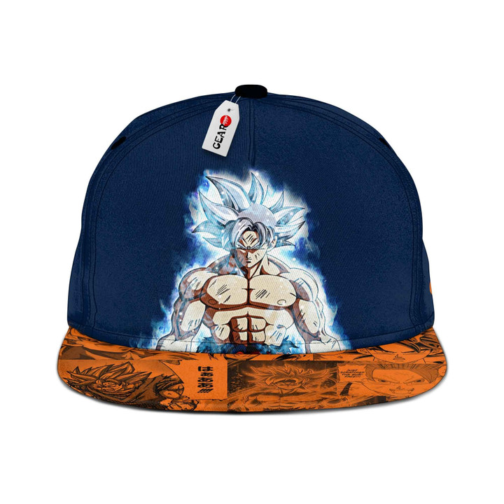 Goku Ultra Instinct Cap Hat Custom Anime Dragon Ball Snapback