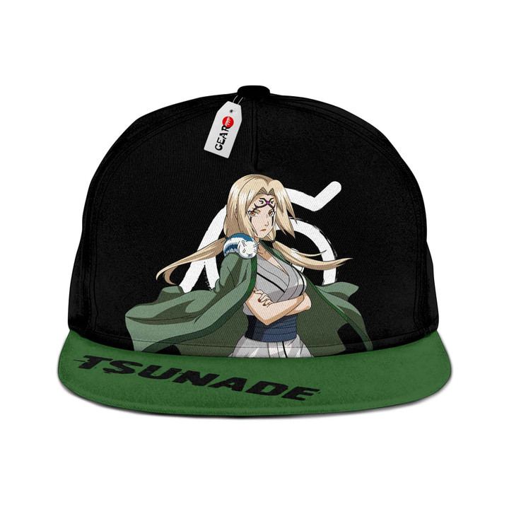 Tsunade Snapback Hat Custom NRT Anime Hat