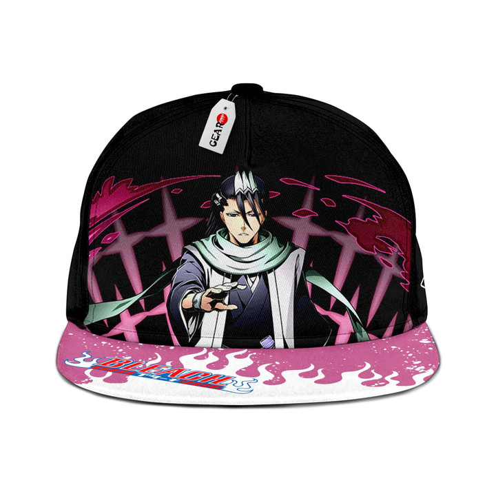 Byakuya Kuchiki Snapback Hat Custom BL Anime Hat