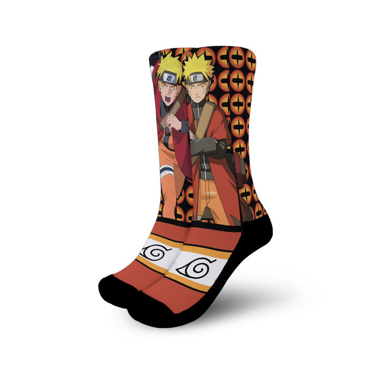 Nrt Uzumaki Sage Socks Custom Anime Socks for OtakuGear Anime