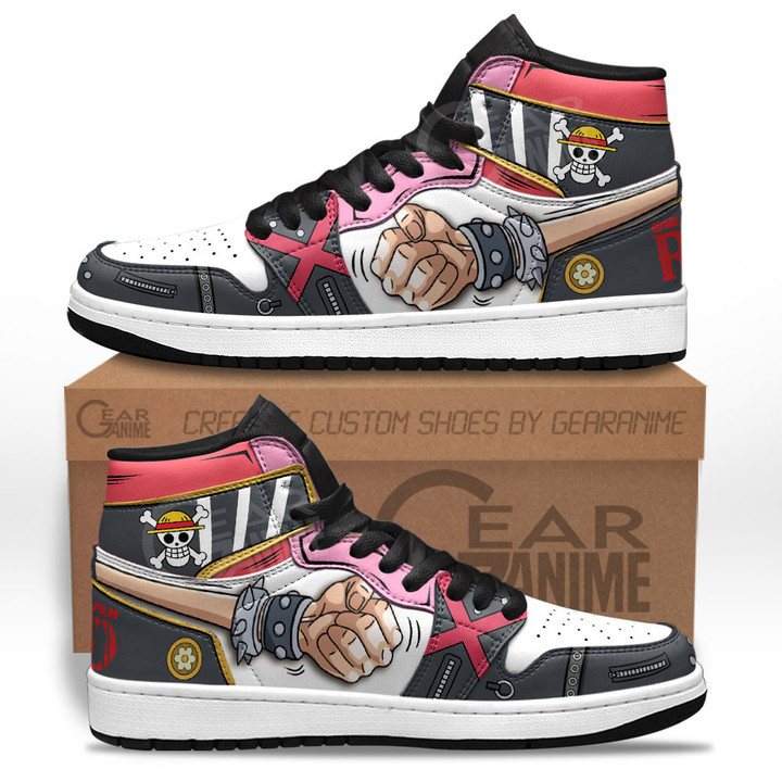 Luffy Sneakers One Piece Red Custom Anime Shoes Gear Anime