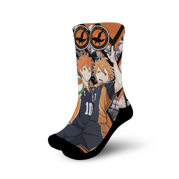 Haikyuu Shoyo Hinata Custom Anime Socks For Anime Fans Gear Anime