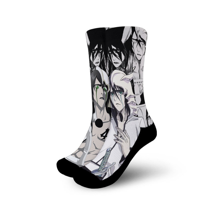 Bleach Ulquiorra Cifer Socks Custom For Anime Fans NTT1608 Gear Anime