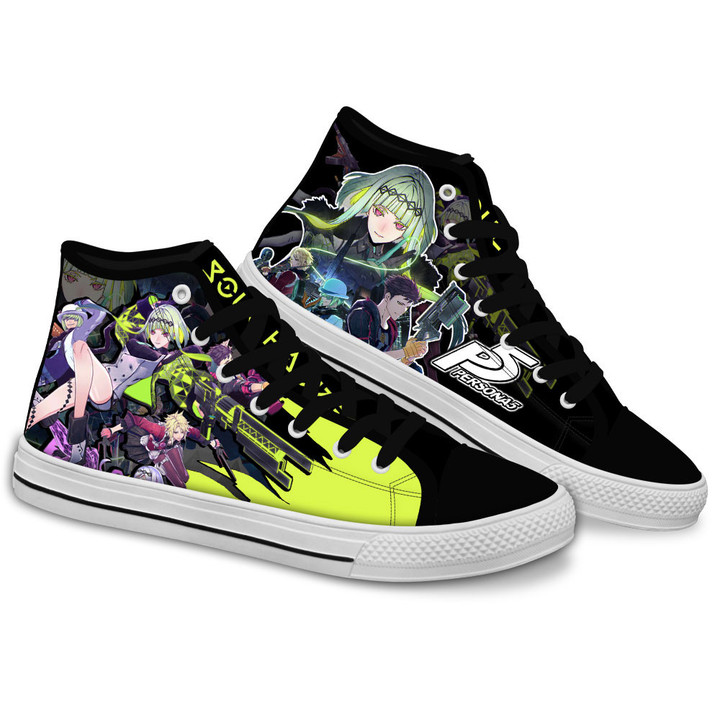 Persona Soul Hackers 2 Anime Custom High Top Shoes Gear Anime
