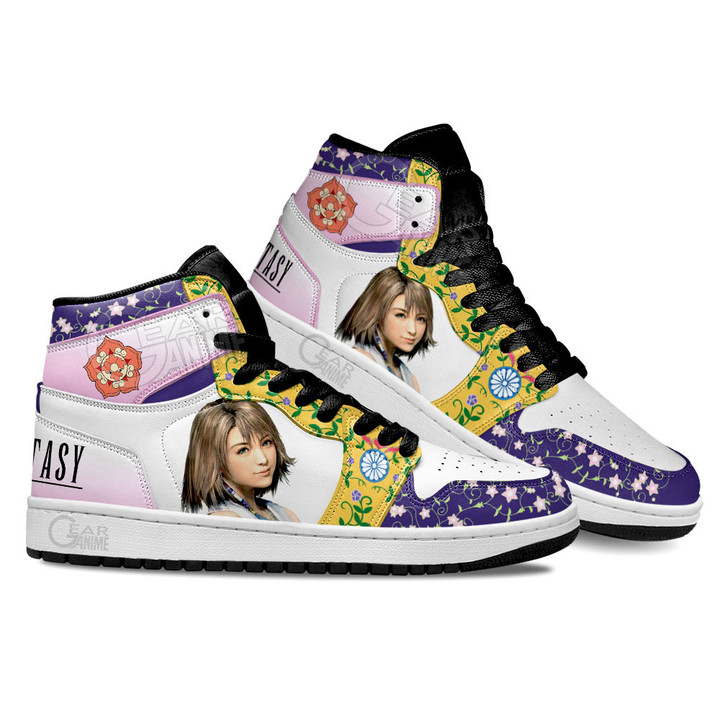 Final Fantasy Yuna Shoes Custom For Anime Fans Gear Anime