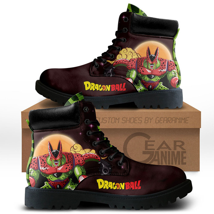 Dragon Ball Cell Max Boots Custom Anime Shoes