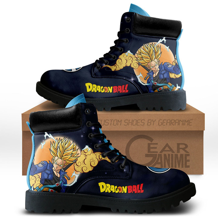 Trunks Super Saiyan Boots Dragon Ball Custom Anime Shoes