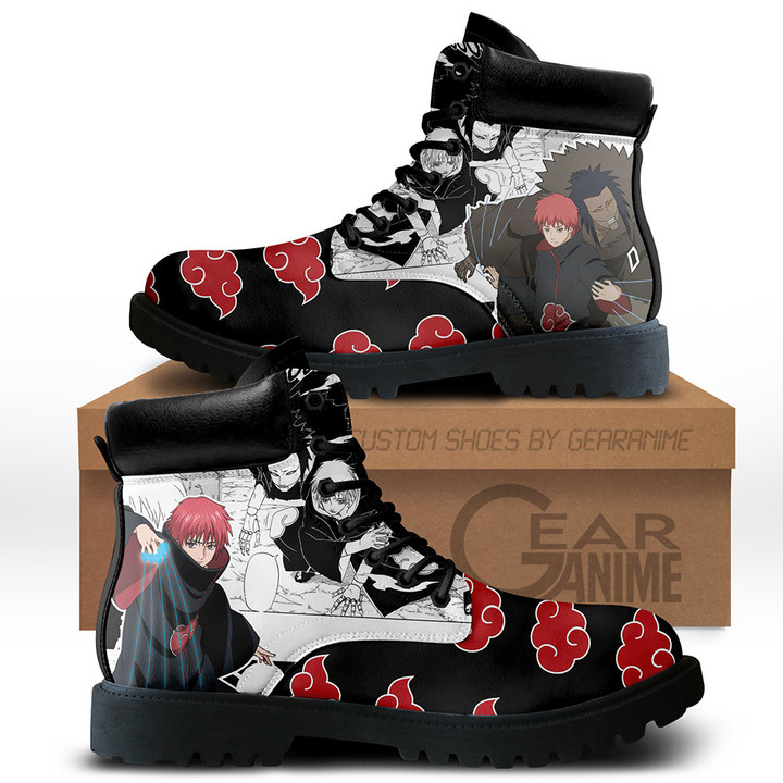 Sasori Boots Custom Anime Shoes Mix Manga StyleGear Anime