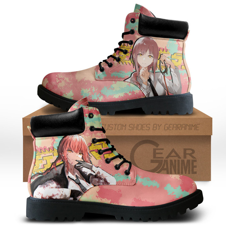 Chainsaw Man Makima Boots Custom Anime ShoesGear Anime