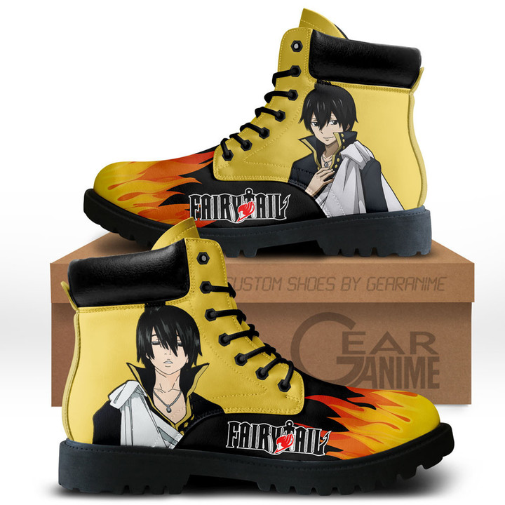Fairy Tail Zeref Dragneel Boots Custom Anime ShoesGear Anime