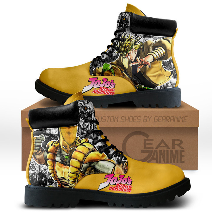 Jojo's Bizarre Adventure Dio Brando Boots Custom Anime ShoesGear Anime