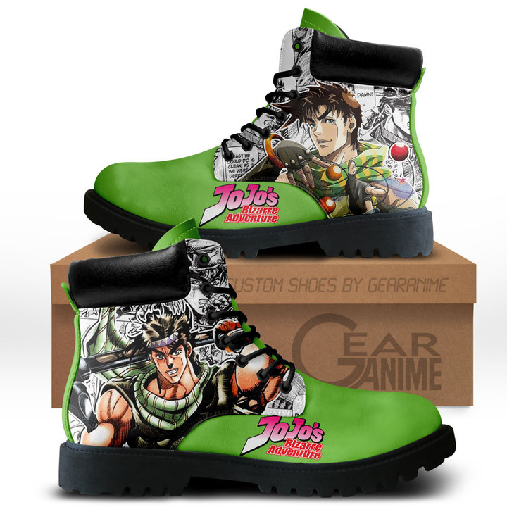 Jojo's Bizarre Adventure Joseph Joestar Boots Custom Anime ShoesGear Anime