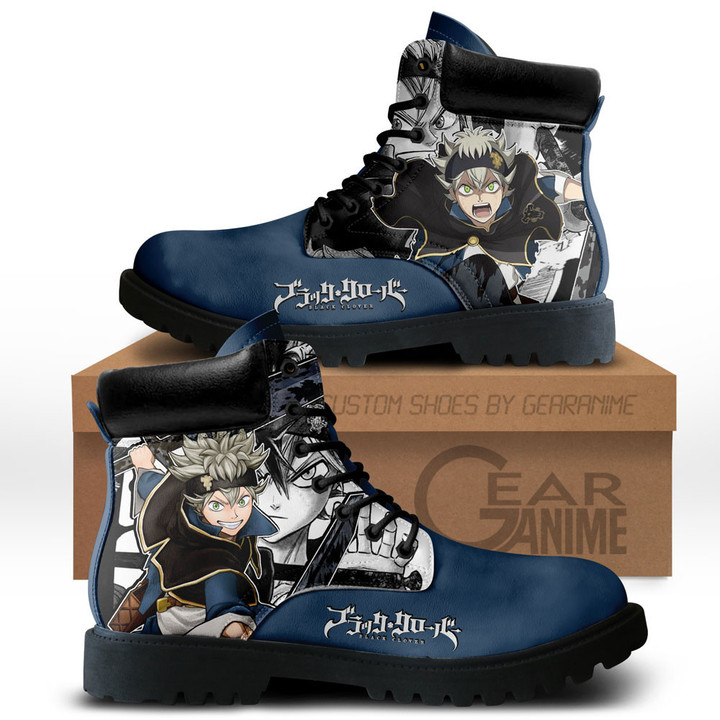 Black Clover Asta Boots Custom Anime Shoes MV1022Gear Anime