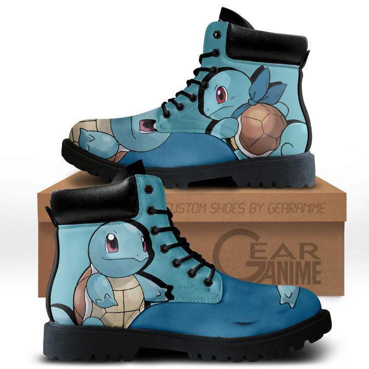Pokemon Squirtle Boots Custom Anime Shoes MV0409Gear Anime