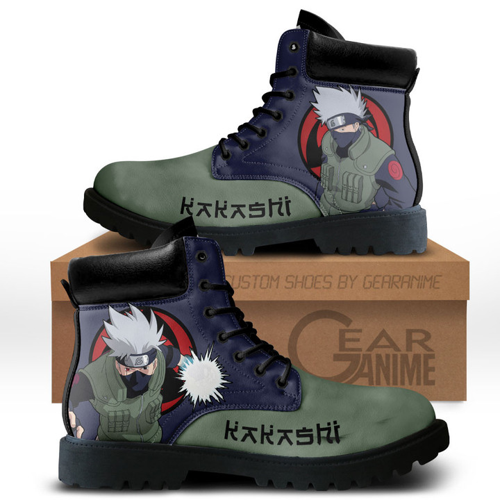 Kakashi Hatake Boots Custom Shoes For Anime Fans MV1110Gear Anime