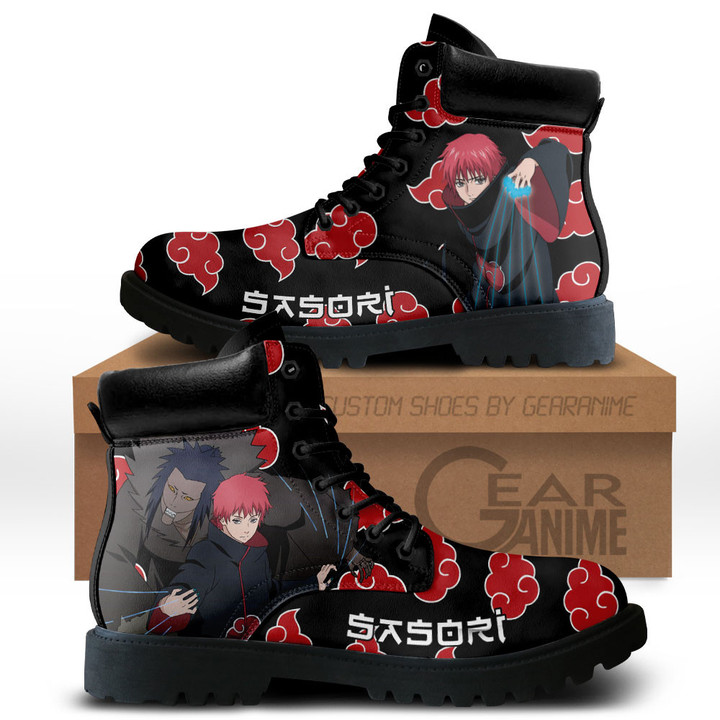 Sasori Boots Custom Shoes For Anime Fans MV1110Gear Anime