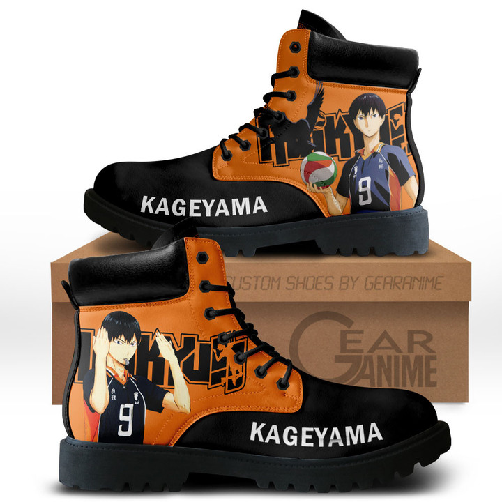 Haikyuu Tobio Kageyama Boots Anime Custom ShoesGear Anime