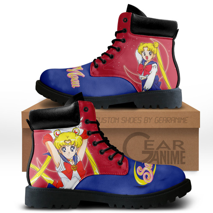Usagi Tsukino Boots Anime Custom Shoes For Fans MV3110Gear Anime