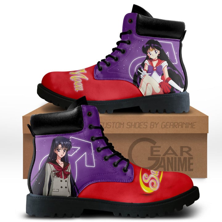 Sailor Mars Boots Anime Custom Shoes For Fans MV3110Gear Anime