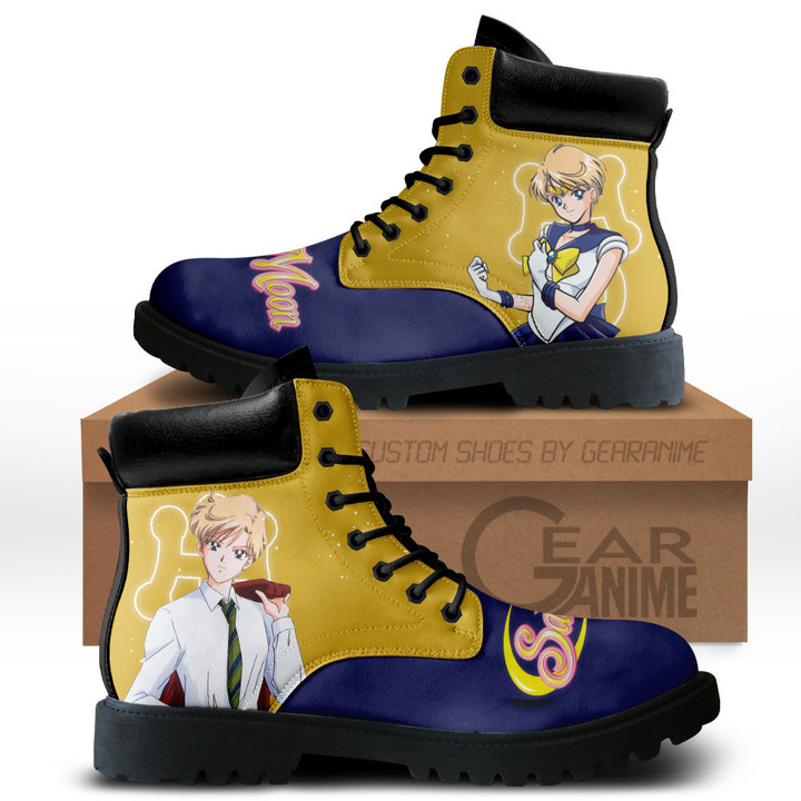 Sailor Uranus Boots Anime Custom Shoes For Fans MV3110Gear Anime