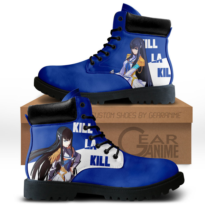 Kill La Kill Satsuki Kiryuuin Boots Anime Custom Shoes NTT0711Gear Anime