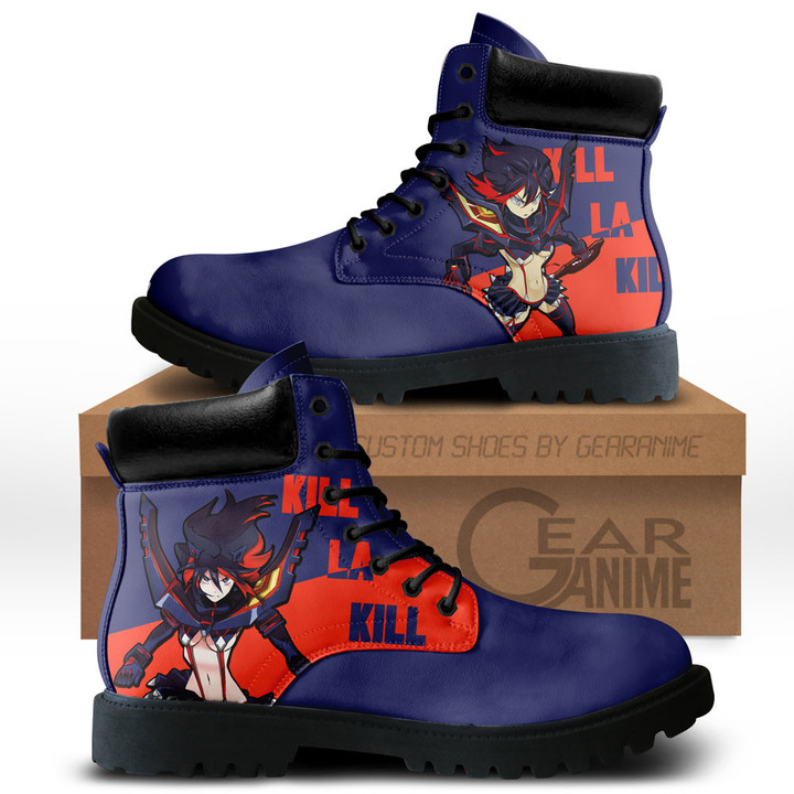 Kill La Kill Ryuko Matoi Boots Anime Custom Shoes NTT0711Gear Anime