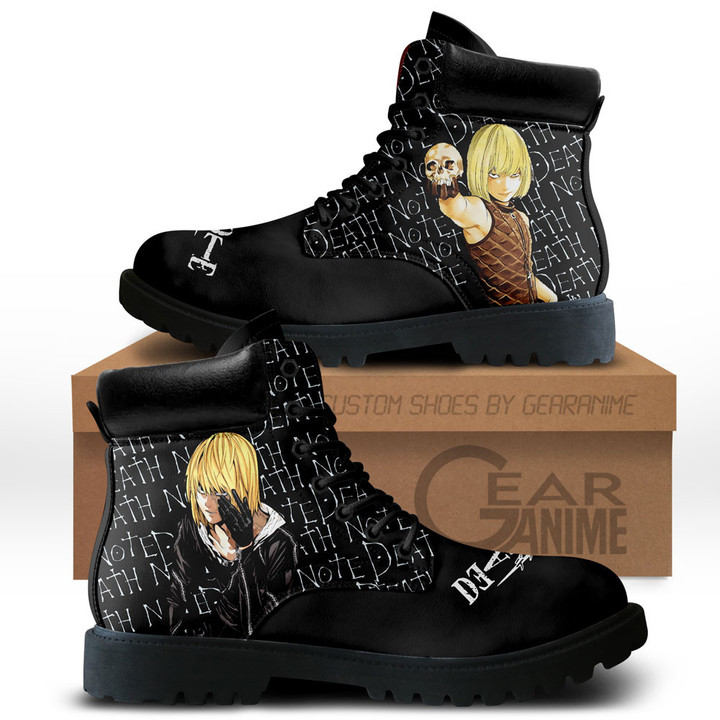 Death Note Mihael Keehl Boots Anime Custom Shoes NTT0711Gear Anime