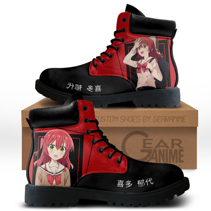 Bocchi the Rock Ikuyo Kita Boots Anime Custom ShoesGear Anime