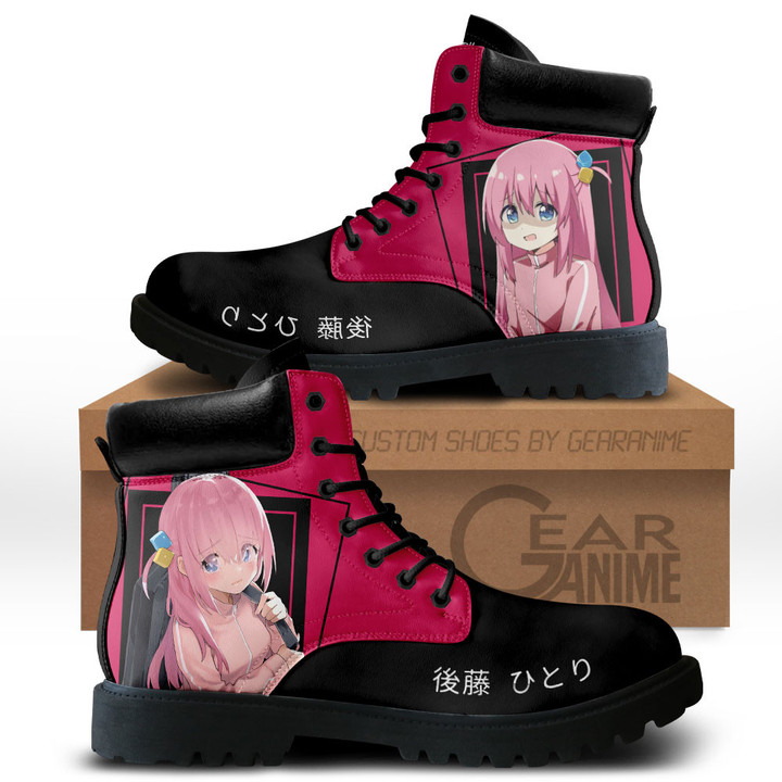 Bocchi the Rock Hitori Gotoh Boots Anime Custom ShoesGear Anime