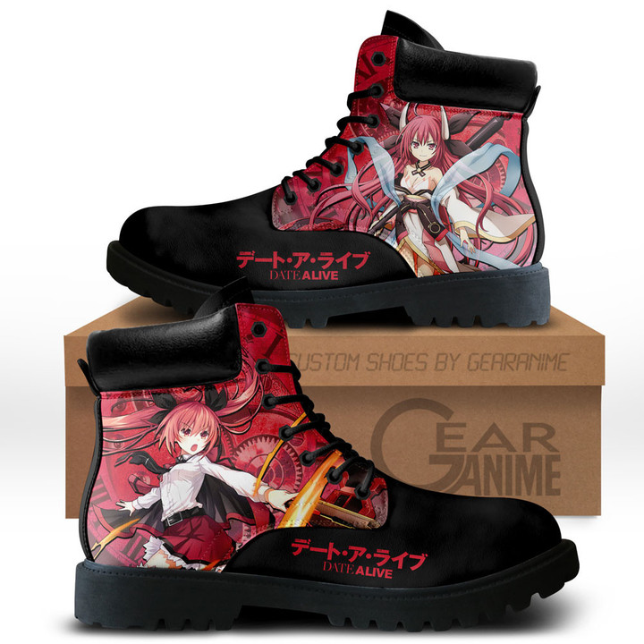 Date A Live Kotori Itsuka Boots Anime Custom ShoesGear Anime