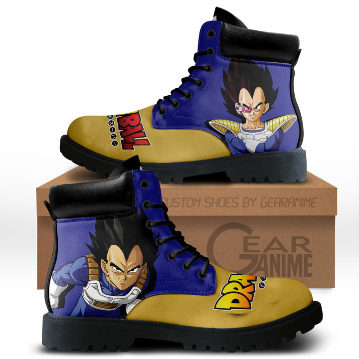 Dragon Ball Vegeta Boots Anime Custom Shoes MV2811Gear Anime