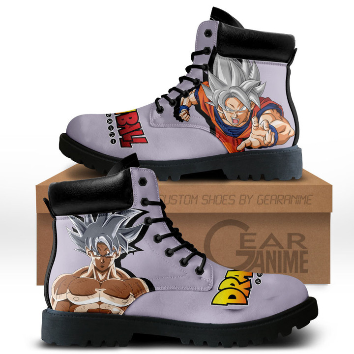 Dragon Ball Goku Ultra Instinct Boots Anime Custom Shoes MV2811Gear Anime