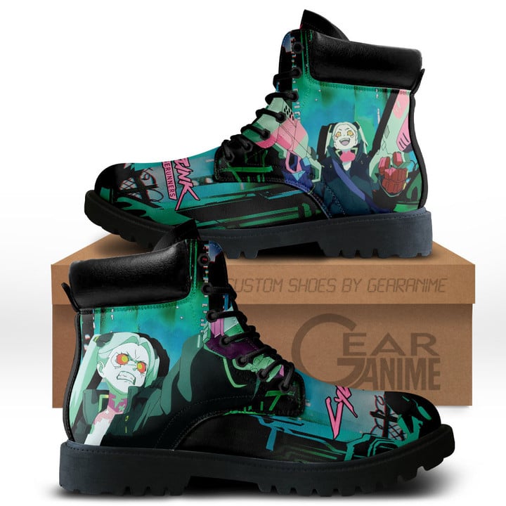 Cyberpunk Edgerunners Rebecca Boots Anime Custom Shoes MV2811Gear Anime