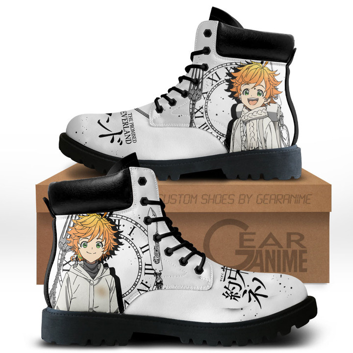 The Promised Neverland Emma Boots Anime Custom Shoes MV2811Gear Anime