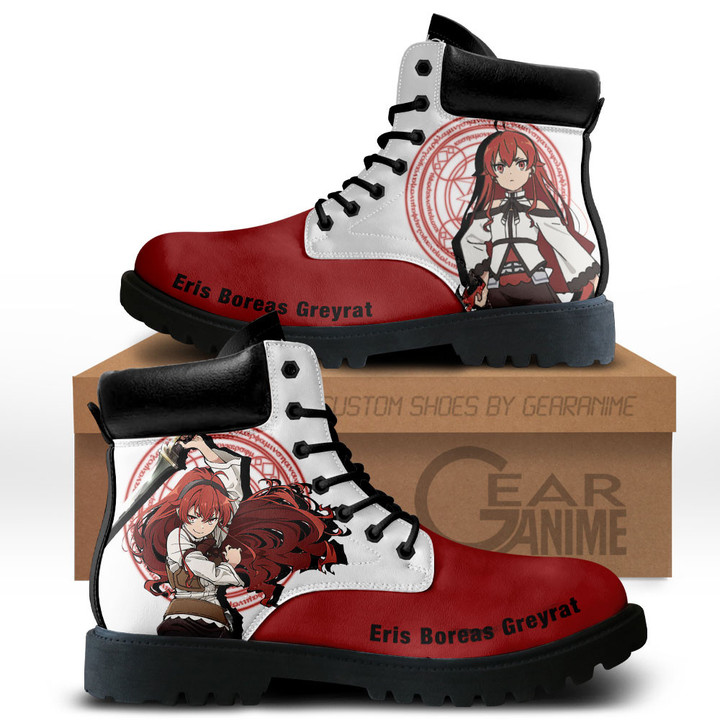 Mushoku Tensei Eris Boreas Greyrat Boots Anime Custom Shoes MV0512Gear Anime