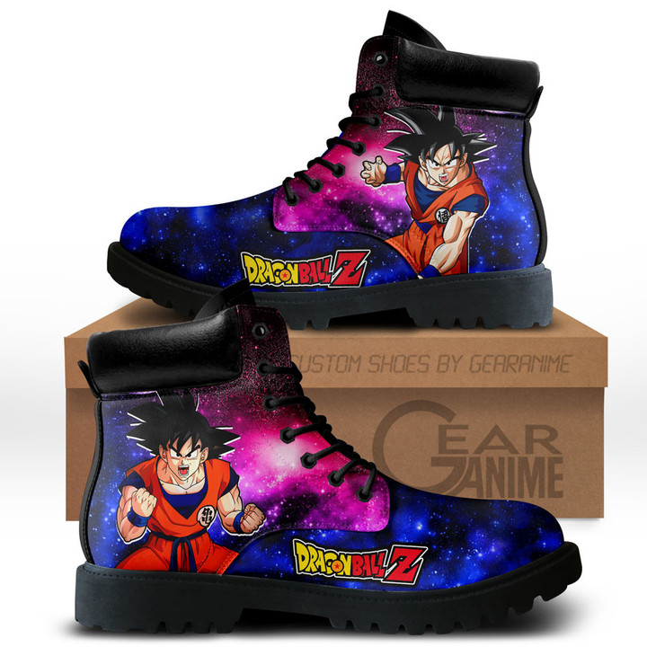Dragon Ball Goku Boots Anime Custom Shoes Galaxy Style NTT0512Gear Anime