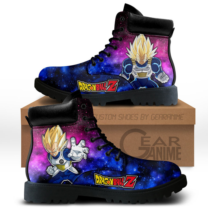Dragon Ball Vegeta Super Saiyan Boots Anime Custom Shoes Galaxy Style NTT0512Gear Anime