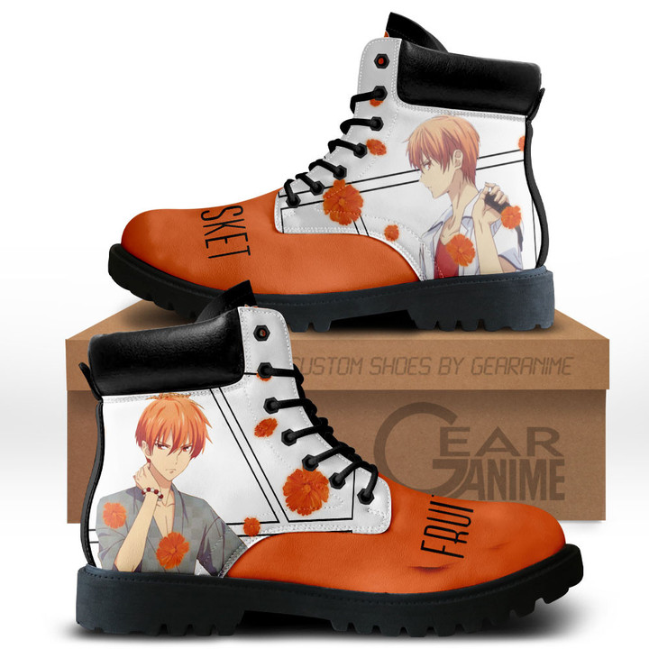 Fruits Basket Kyo Sohma Boots Anime Custom Shoes MV0512Gear Anime