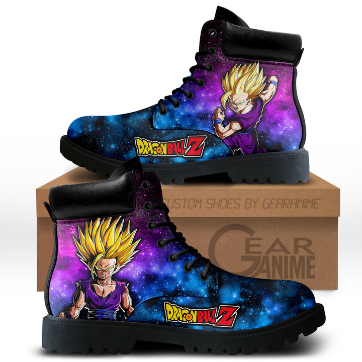 Dragon Ball Gohan Super Saiyan Boots Anime Custom Shoes Galaxy Style NTT0512Gear Anime